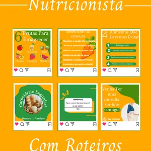 Imagem de capa para o Ebook 20 Pack Canca Nutricionista