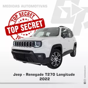 Imagem de capa para o Ebook Top Secret - Medidas de Carro - Jeep Renegade