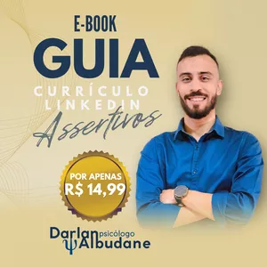 Imagem de capa para o Ebook Guia Currículo &amp; LinkedIn Assertivos