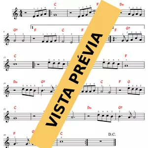 Imagem de capa para o Ebook 🎼 Em adoração - 2881 - Pr. Sóstenes Mendes - Tutorial Partitura e Teclado Fácil