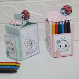 Imagem de capa para o Curso online Caixa com Giz de Cera