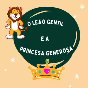 Imagem de capa para o Ebook O leão e a princesa