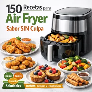 Cover image for Online course 150 Recetas para Air Fryer (Sabor SIN Culpa)