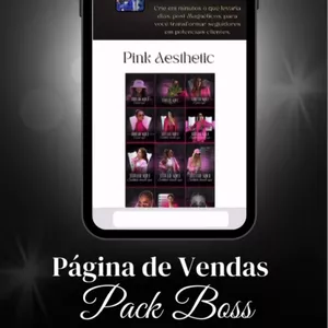 Imagem de capa para o Ebook Páginas de Vendas PACK BOSS - PLR