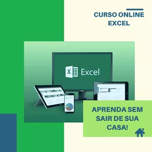 Imagem de capa para o Curso online Curso de Excel - Aplicação prática para mercado de trabalho
