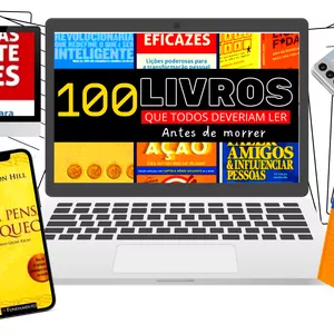 Imagem de capa para o Curso online 100 + 200 Livros Que Todos Deveriam Ler Antes de Morrer