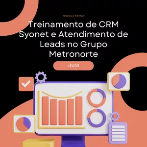 Imagem de capa para o Curso online Treinamento do CRM Syonet e Atendimento de Leads Grupo Metronorte