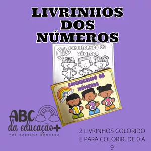 Imagem de capa para o Ebook LIVRINHO DOS NÚMEROS