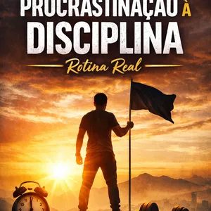 Imagem de capa para o Ebook Procrastinação e Disciplina 