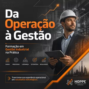 Imagem do curso Da Operação à Gestão - Formação em Gestão Industrial na Prática