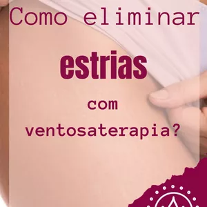 Imagem de capa para o Ebook Como eliminar estrias com Ventosaterapia