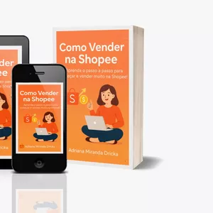 Imagem de capa para o Ebook Como Vender na Shopee – Guia Completo para Iniciantes + Dicas de Crescimento
