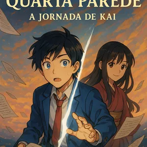 Imagem de capa para o Ebook Além da Quarta Parede: A Jornada de Kai