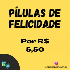 Imagem de capa para o Ebook PÍLULAS DA FELICIDADE
