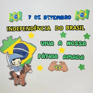 Imagem de capa para o Ebook Painel  7 de Setembro – Dia da Independência do Brasil 