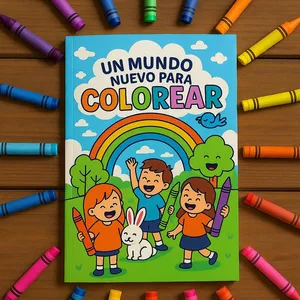 Imagen de portada para Ebook  Un nuevo Mundo para colorear