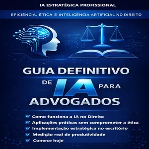 Imagem de capa para o Ebook Guia Definitivo de IA para Advogados