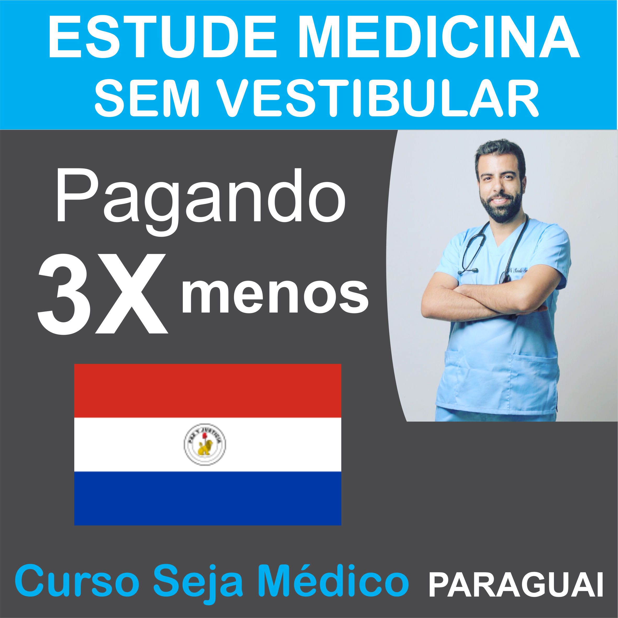 Imagem do curso Seja Médico - Paraguai