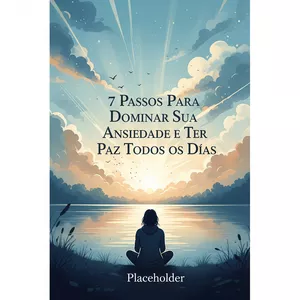 Imagem de capa para o Ebook 7 Passos Para Dominar Sua Ansiedade 
