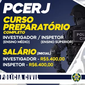 Imagem de capa para o Curso online Curso Preparatório Carreiras Policiais