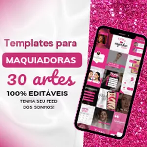 Imagem de capa para o Ebook Pack para maquiadoras