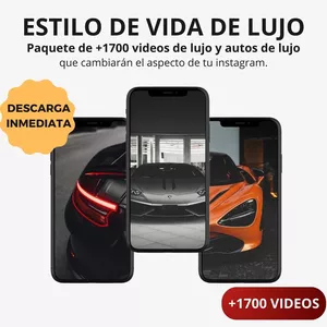 Imagen de portada para Ebook Paquete de +1700 videos de lujo y autos de lujo