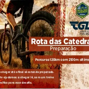 Imagem de capa para o Curso online Rota das Catedrais 2023 - Planilhas de treino + Treinamento funcional + mentoria