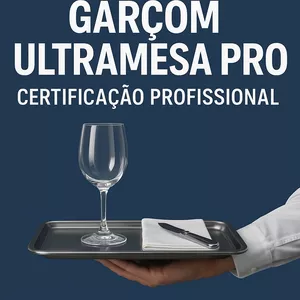 Imagem do curso Garçom UltraMesa Pro – Certificação Profissional 