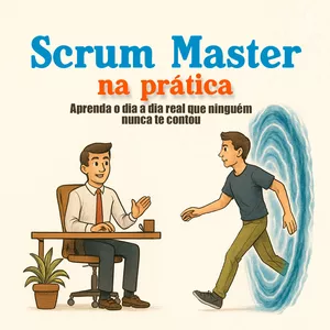 Imagem de capa para o Ebook Scrum Master na prática