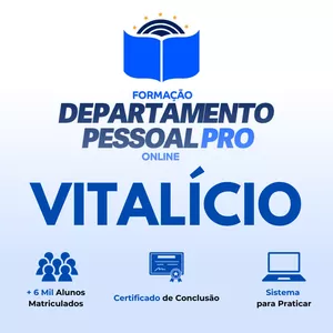 (vitalício) Formação Departamento Pessoal | Versão PRO