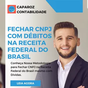 Imagem de capa para o Ebook E-book Fechar CNPJ com Débitos na Receita Federal do Brasil