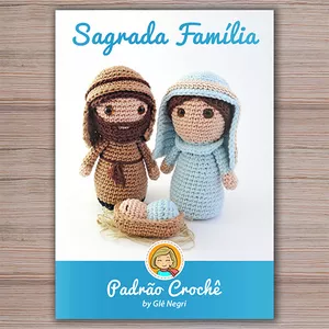 Imagem de capa para o Ebook Apostila Passo a Passo - Sagrada Família - Padrão Glê Negri