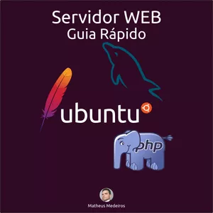 Imagem de capa para o Ebook Servidor WEB Guia Rápido (Ubuntu Server 21.04)