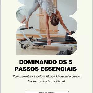 Imagem de capa para o Ebook 5 passos essenciais para encantar e fidelizar alunos