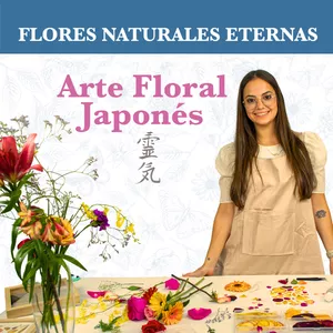 Imagen de portada para Curso online Flores Naturales Eternas con el Arte Floral Japonés