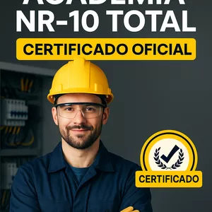 Imagem do curso Academia NR-10 Total – Certificado Oficial 