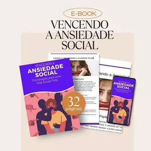 Imagem de capa para o Ebook Vencendo a Ansiedade Social: Estratégias para uma Vida Social Saudável