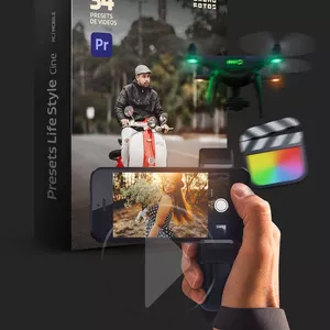 Imagem de capa para o Curso online 34 Presets de Vídeo (Celular e PC)