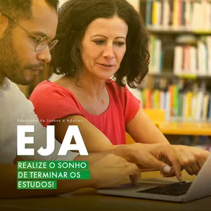 Imagem de capa para o Curso online EJA - ENSINO FUNDAMENTAL E MÉDIO