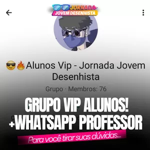 Imagem de capa para o Curso online Extra 0,99 Centavos - Grupo Exclusivo No WhastApp Com Jovem Desenhista 