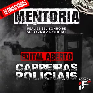 Imagem de capa para o Curso online Mentoria Prof. Fogaça - Aprenda a Passar em Concurso