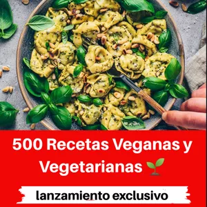 Imagem principal do produto 500 Recetas Veganas y Vegetarianas