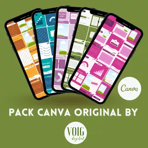 Imagem de capa para o Curso online Pack Canva Original by VOIG
