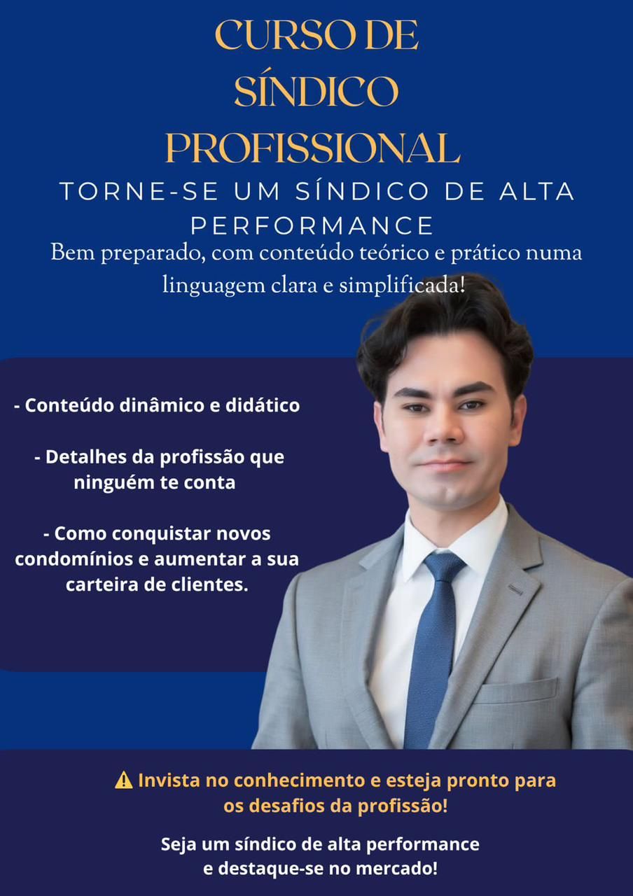 Imagem do curso O Síndico de Alta Performace