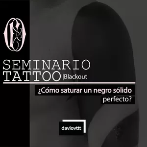 Imagen de portada para Curso online Seminario Tattoo | Blackout