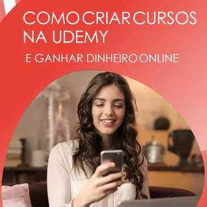 Imagem de capa para o Ebook Como Criar Curso na Udemy