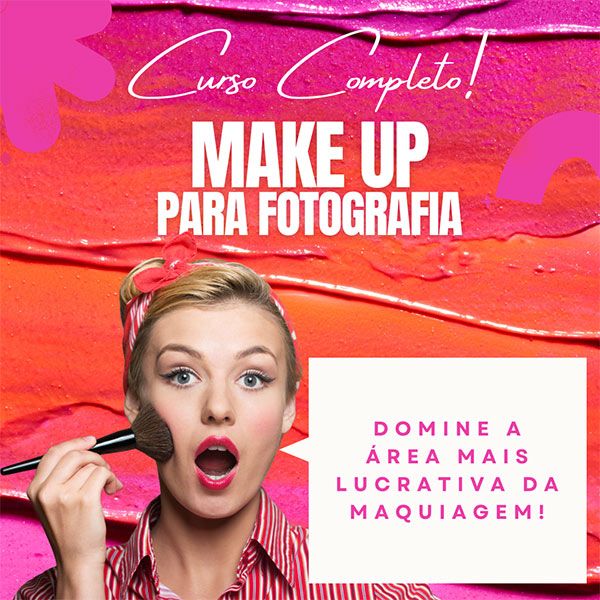 Imagem de Makeup Glam, a Arte da Maquiagem para Fotografia criado por Thiago na hotmart