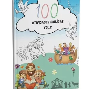 Imagem de capa para o Ebook 100 Atividades Bíblicas