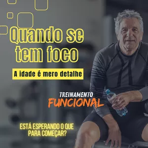 Imagem de capa para o Ebook Treinamento Funcional Para A melhor Idade 
