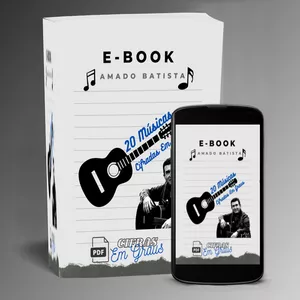 Imagem de capa para o Ebook E-Book do Amado Batista (Cifras Em Graus)